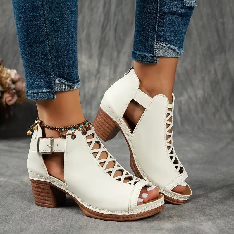 Beth | Block Heel Sandals