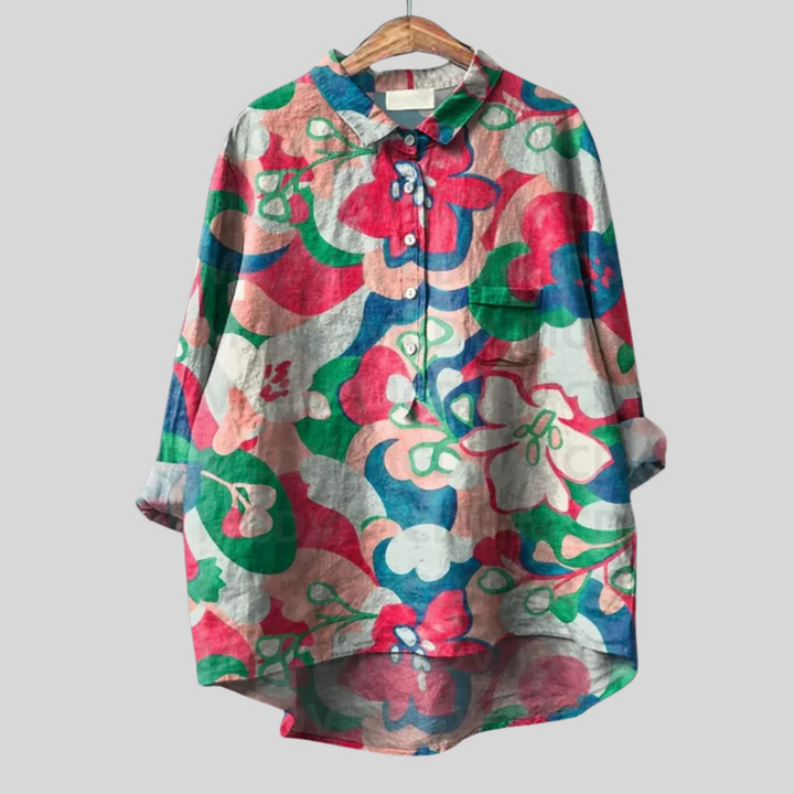 Zaida | Vintage Floral Blouse