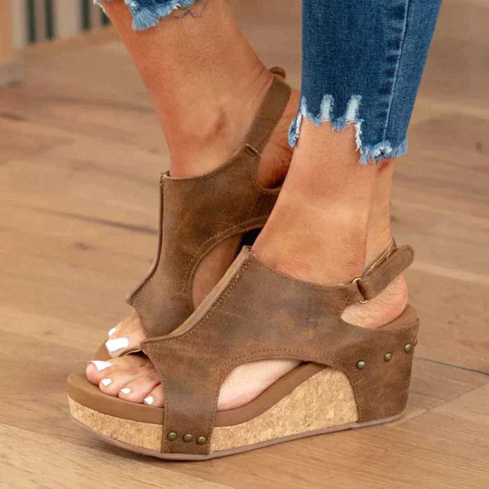 Yula | Stylish Wedge Sandals