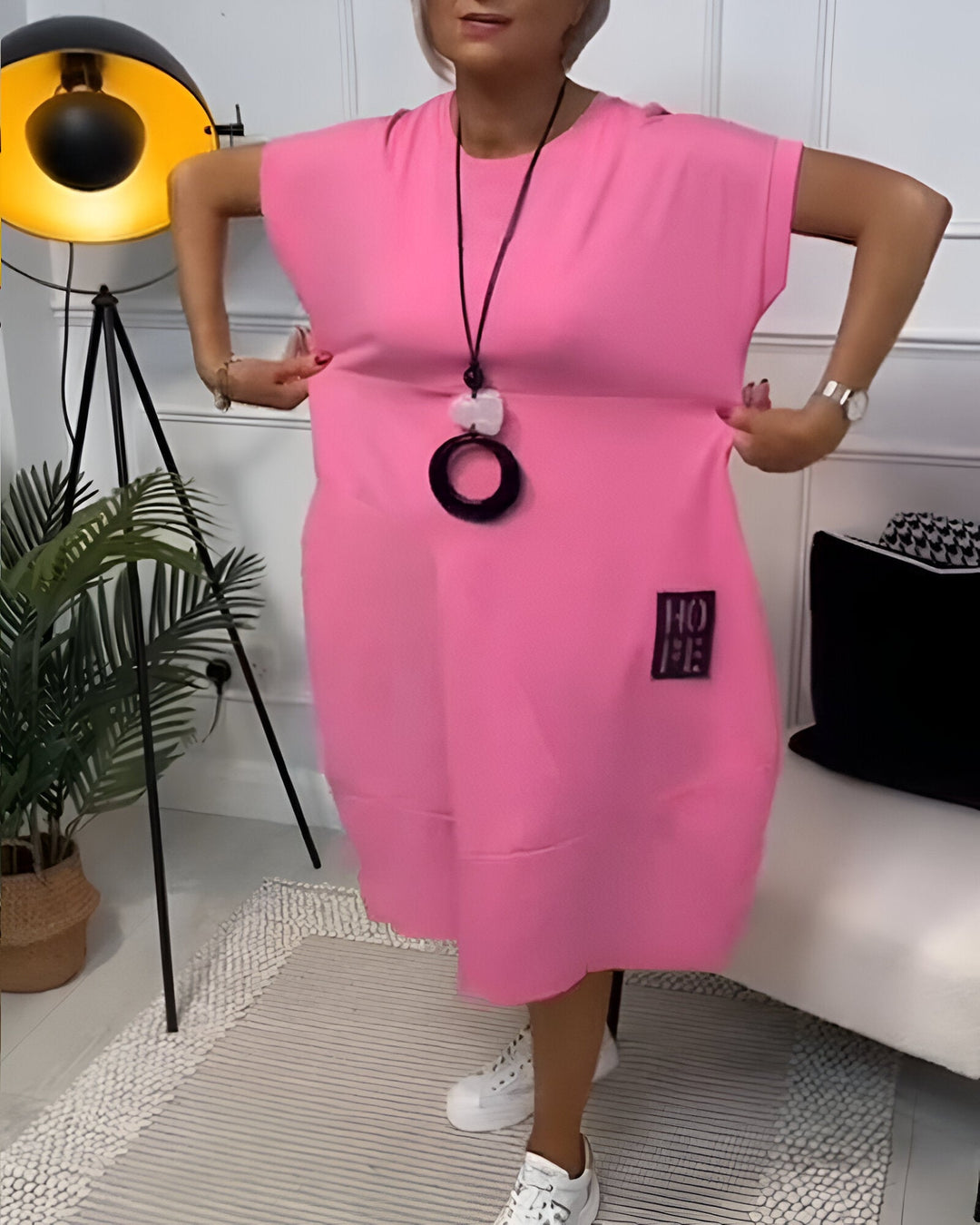 Laura | Solid Comfortable Dress