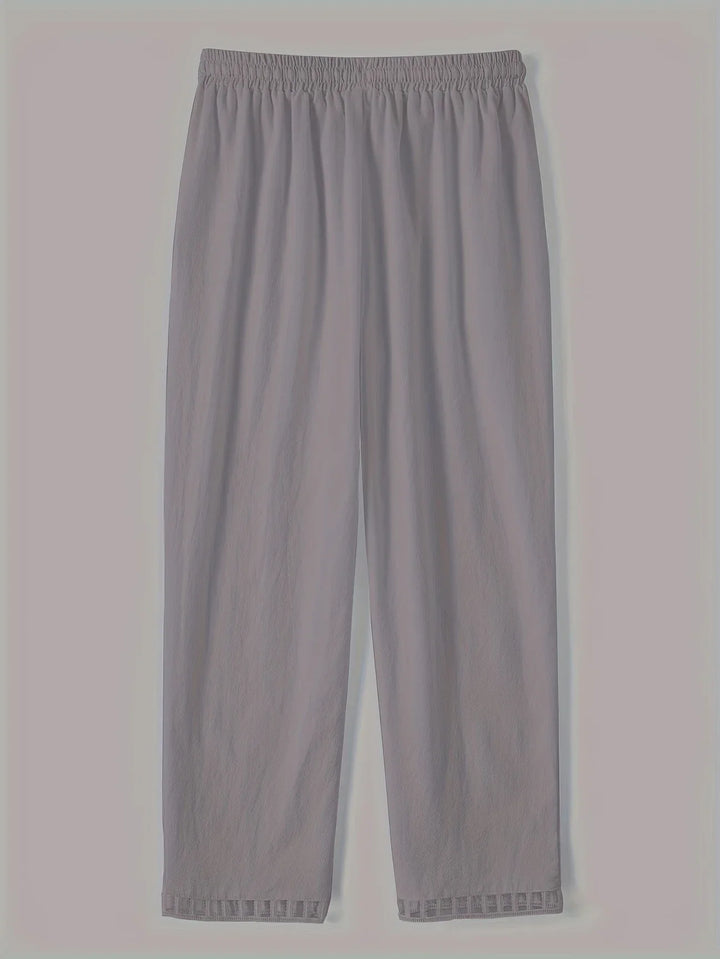 Hazel | Hollow Out Trim Pants