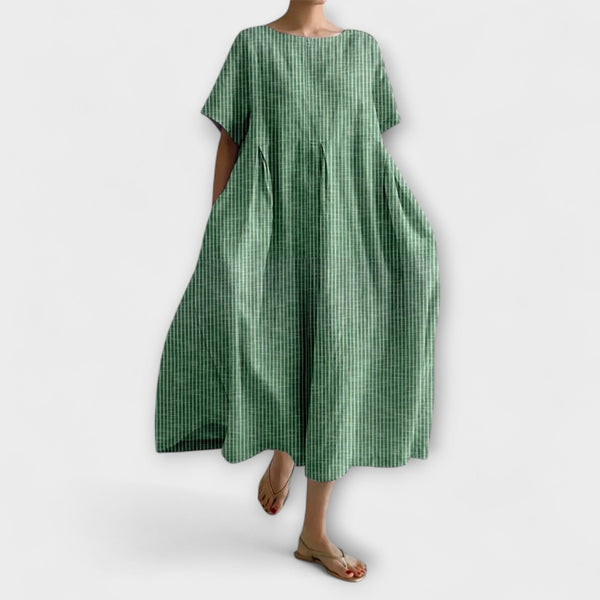 Angela | Striped Long Casual Dress