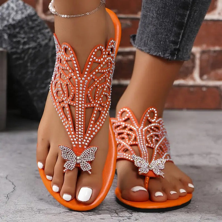 Rosana | Butterfly Accent Sandals