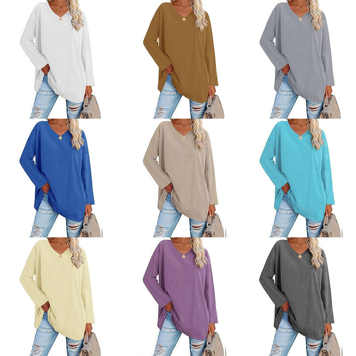 Shireen | V-Neck Long Sleeve Top