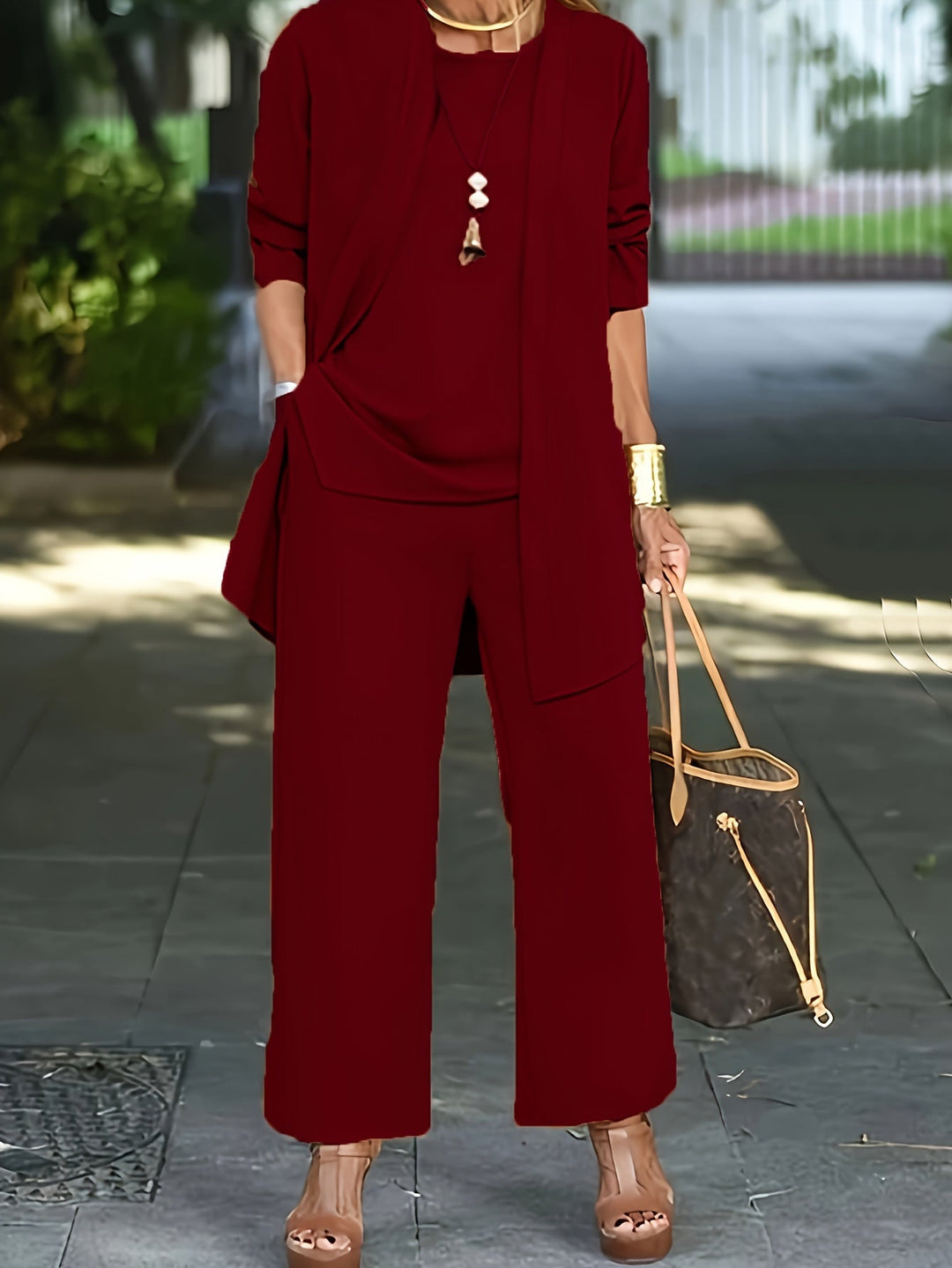 Yvette | Stylish Chic Three Piece Set