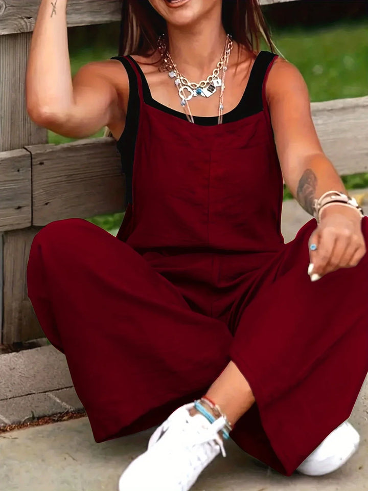 Taryn | Casual Solid Jumpsuit