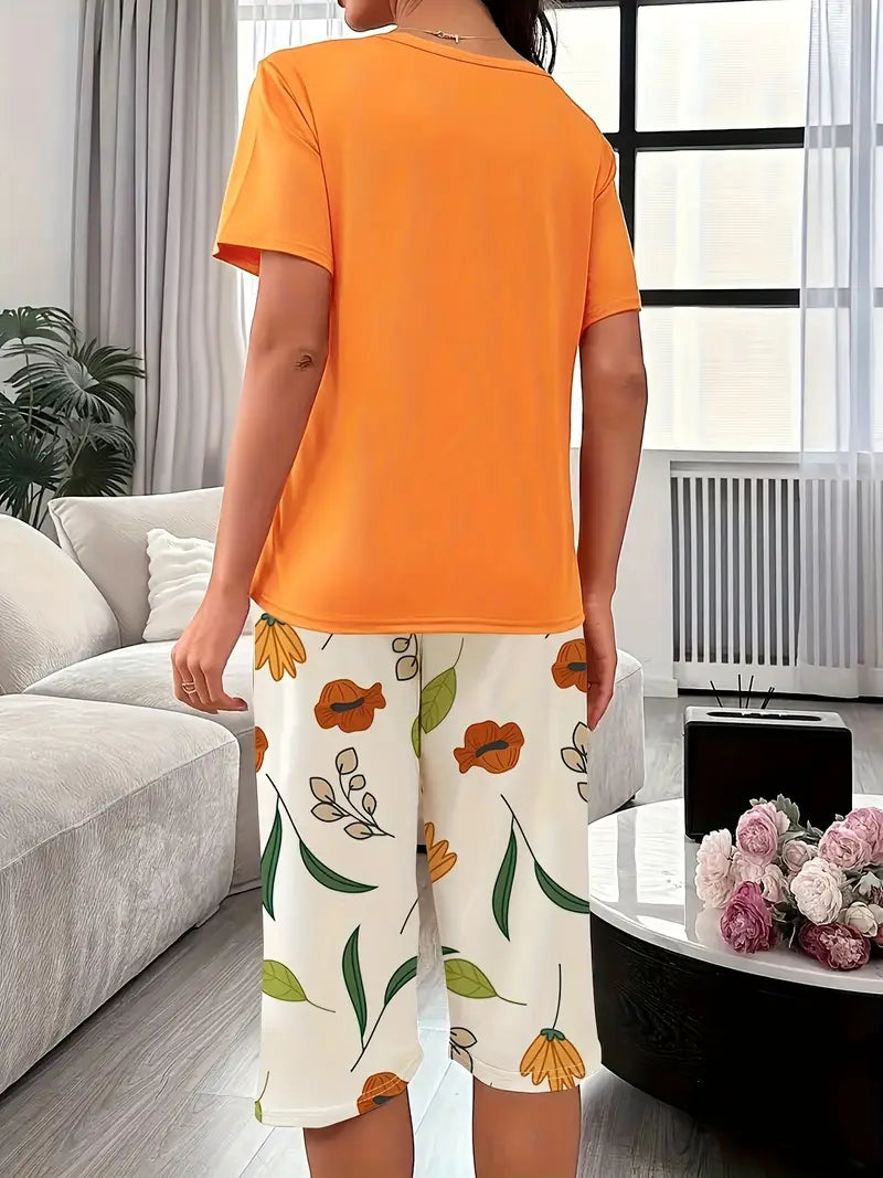 Kendra | Floral Loungewear Set