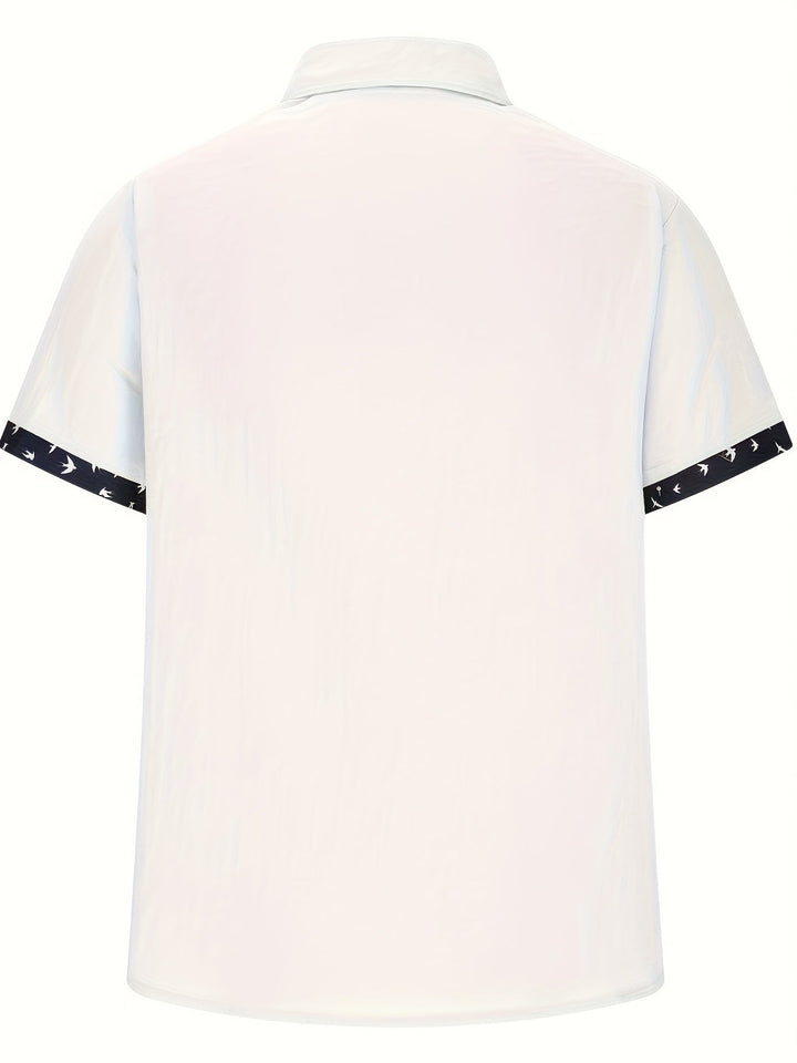 Jake | Contrast Trim Shirt