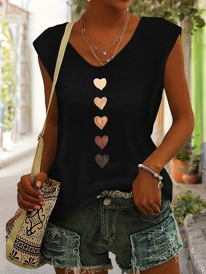 Kerry | Casual Heart Printed Shirt