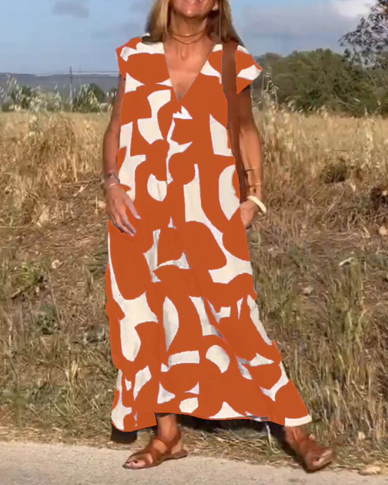 Penelope |  Relaxed Abstract Dress