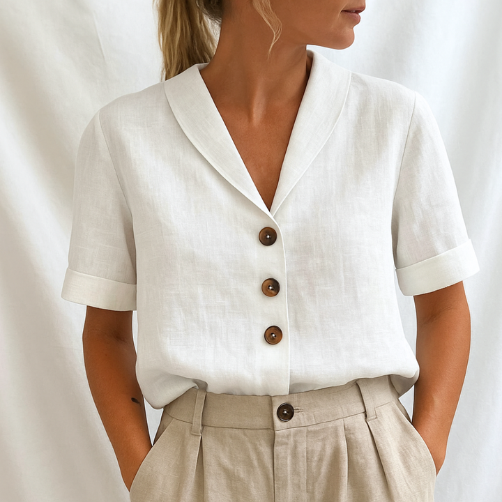 Kiran | Elegant Minimalist Blouse
