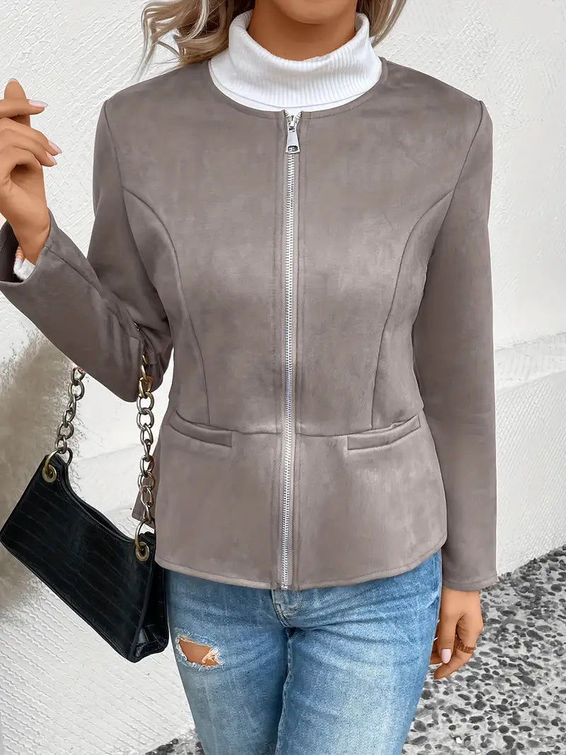 Roxanne | Jacket with Zipper