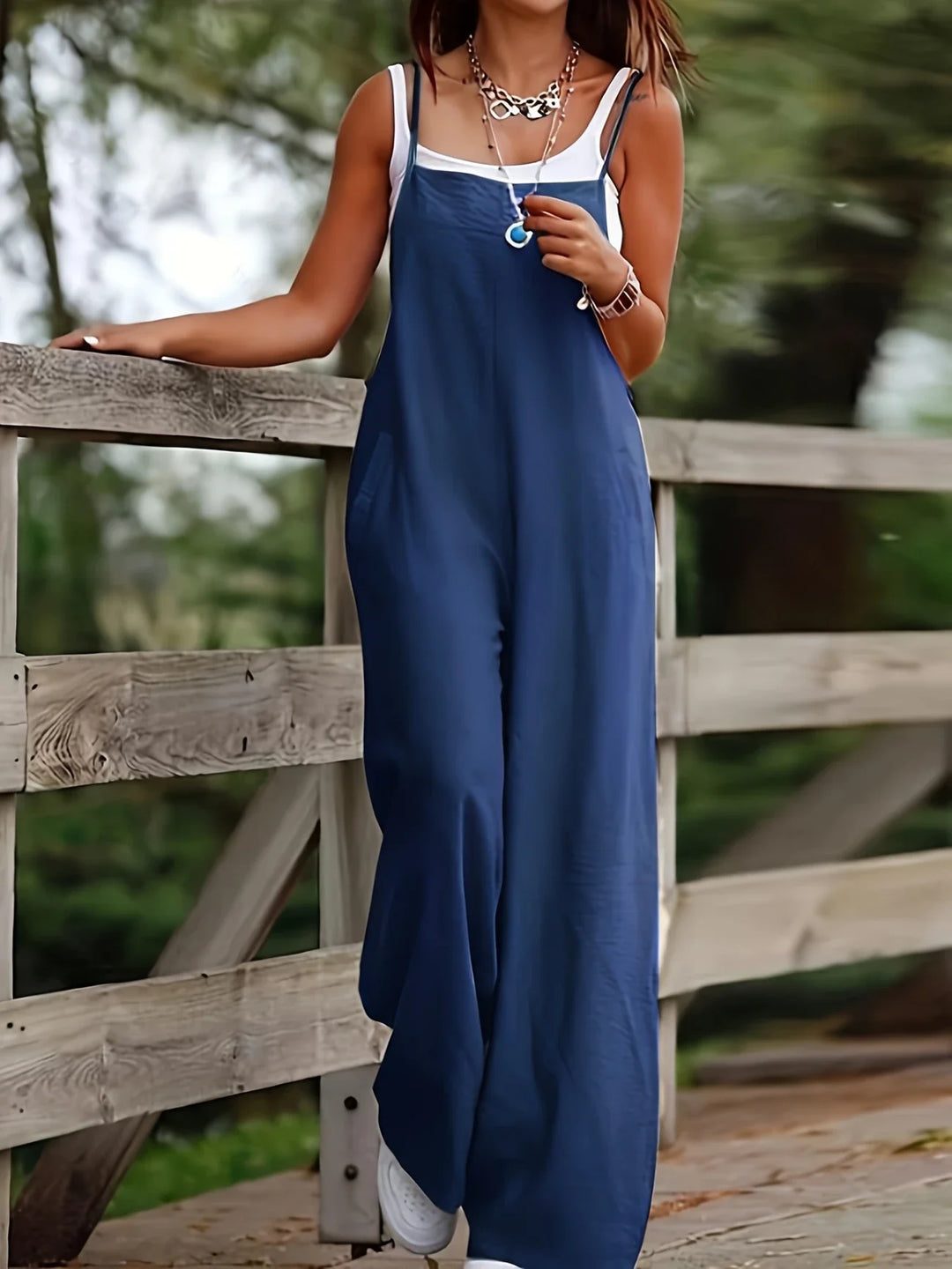 Taryn | Casual Solid Jumpsuit
