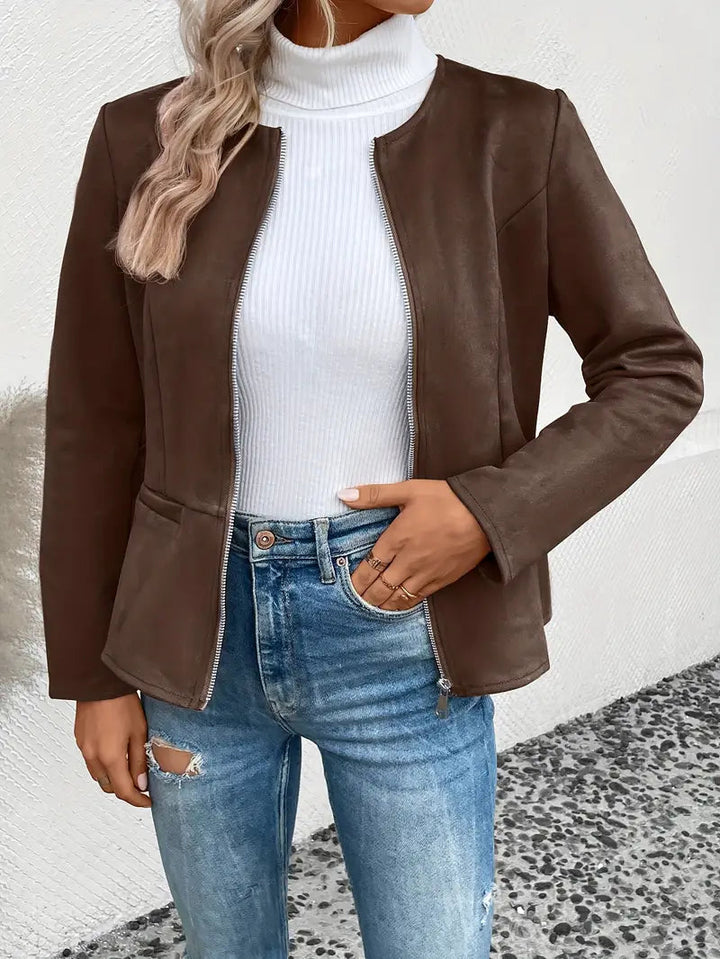 Roxanne | Jacket with Zipper