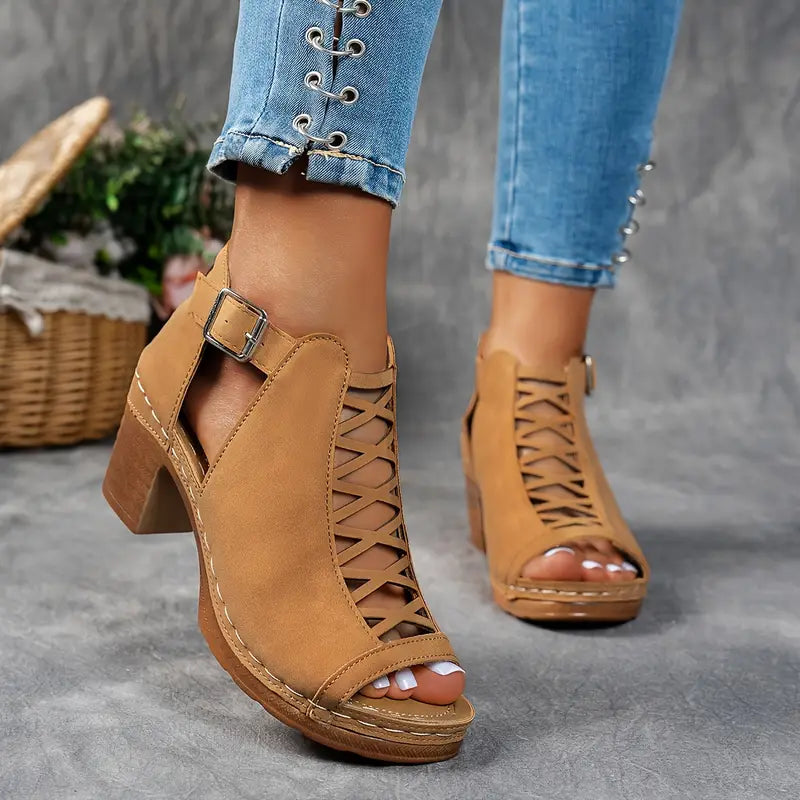 Beth | Block Heel Sandals