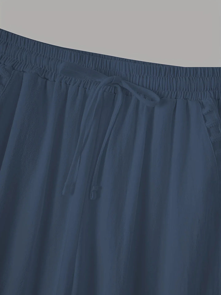 Hazel | Hollow Out Trim Pants