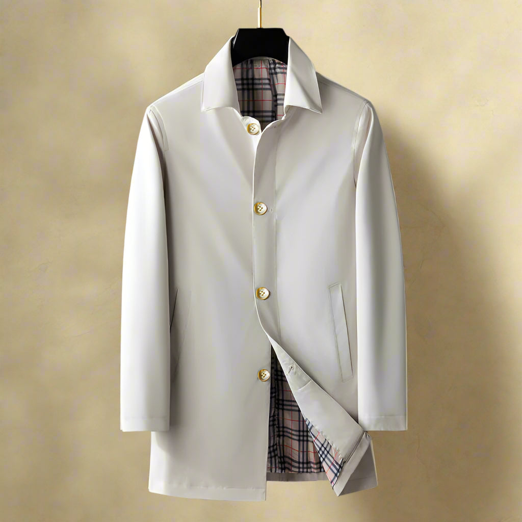 Xander | Turn Down Collar Coat