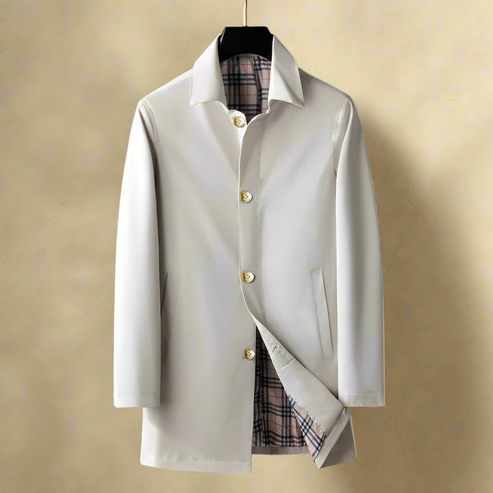 Xander | Turn Down Collar Coat