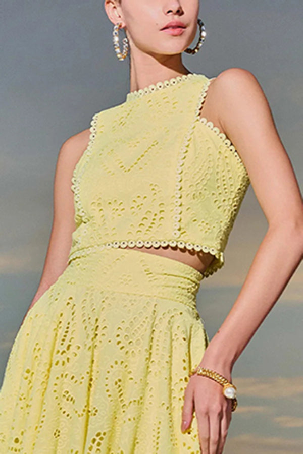 Fiara | Lace Two-Piece Set