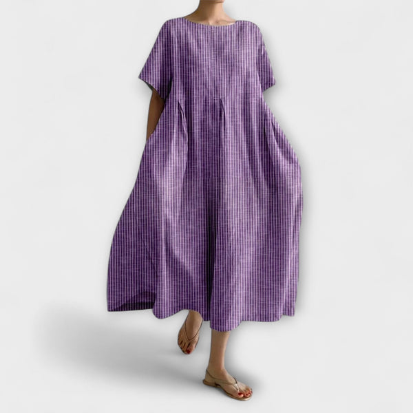Angela | Striped Long Casual Dress