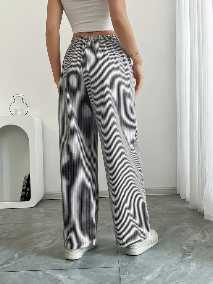 Niki | Vertical Stripe Pants