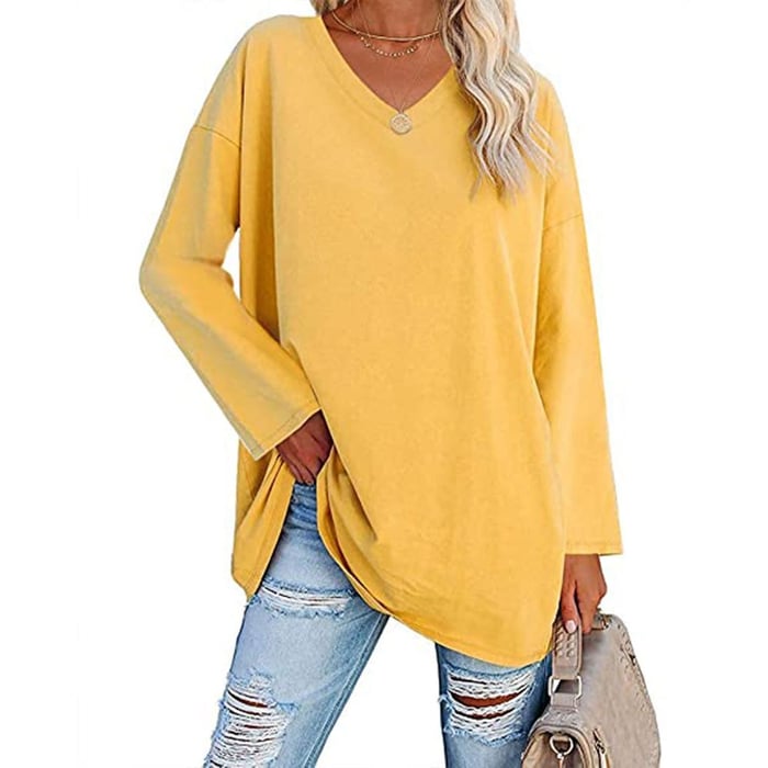 Shireen | V-Neck Long Sleeve Top