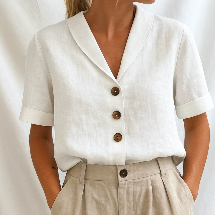 Kiran | Elegant Minimalist Blouse