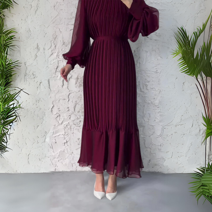 Gabriella | Pleated Elegant Dress