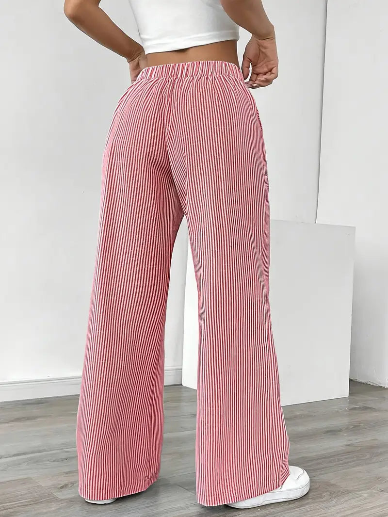 Niki | Vertical Stripe Pants