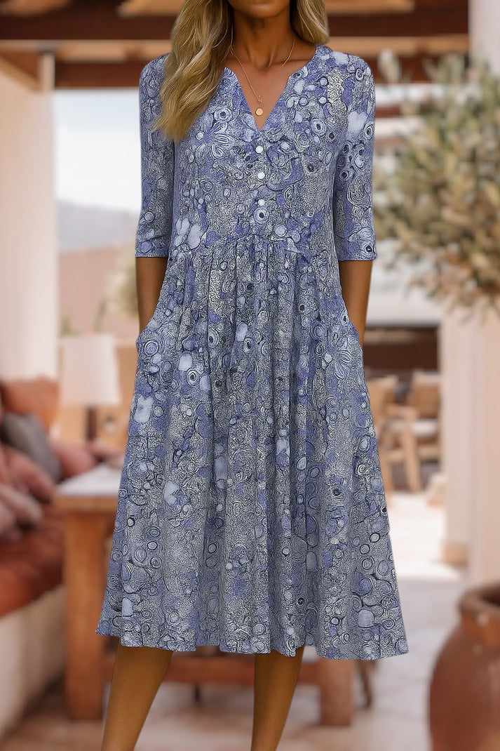 Mirana | Casual V-Neck Dress
