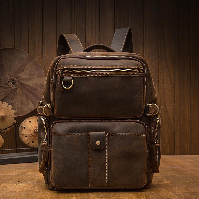 Felix | Brown Vintage Backpack