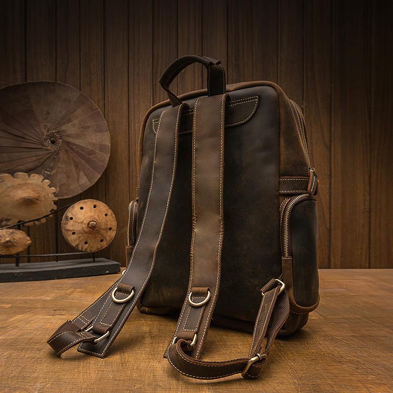 Felix | Brown Vintage Backpack