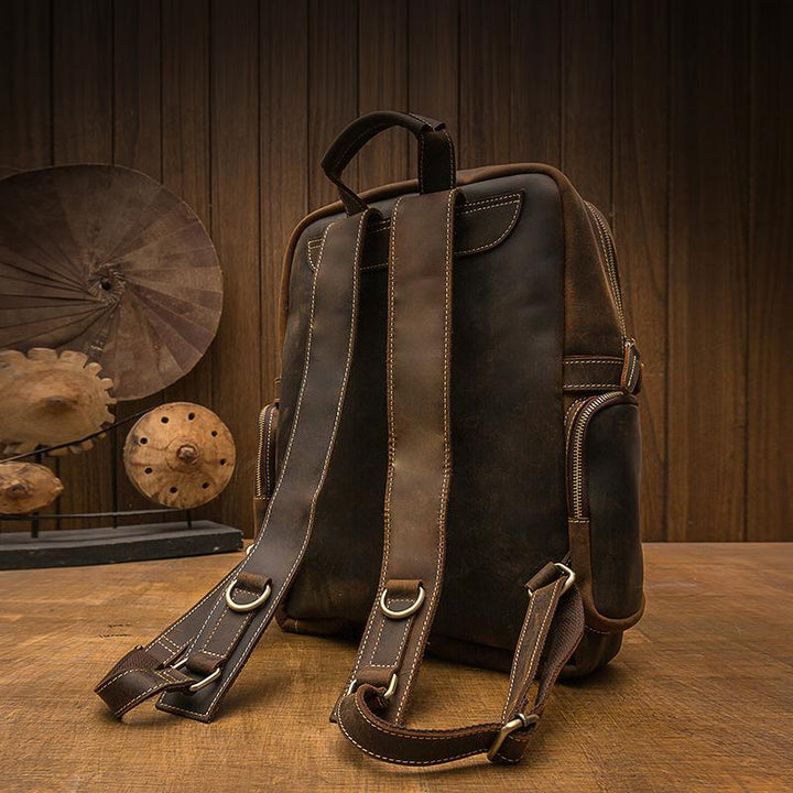 Felix | Brown Vintage Backpack