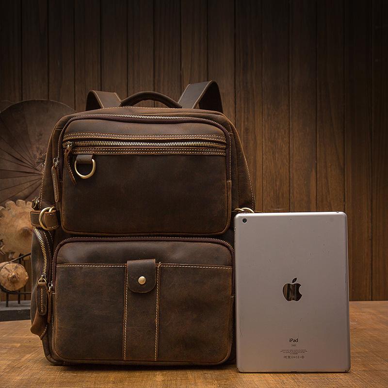 Felix | Brown Vintage Backpack