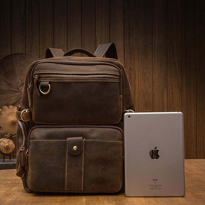 Felix | Brown Vintage Backpack
