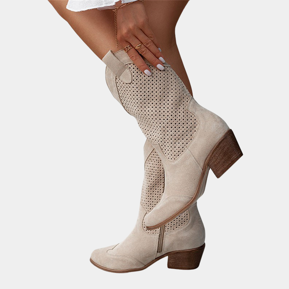 Claudia | Breathable Western Boots