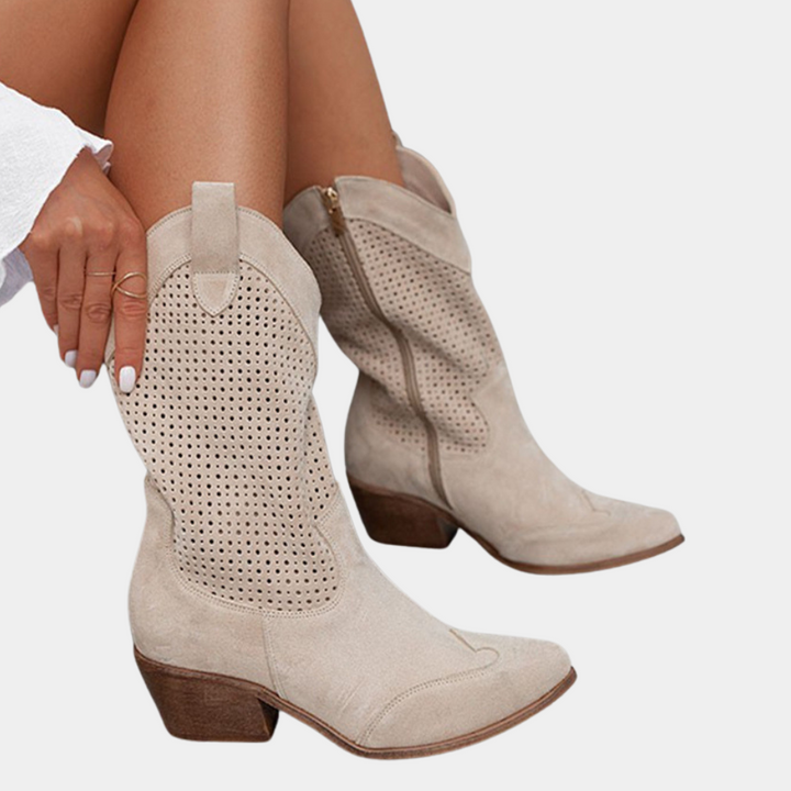 Claudia | Breathable Western Boots