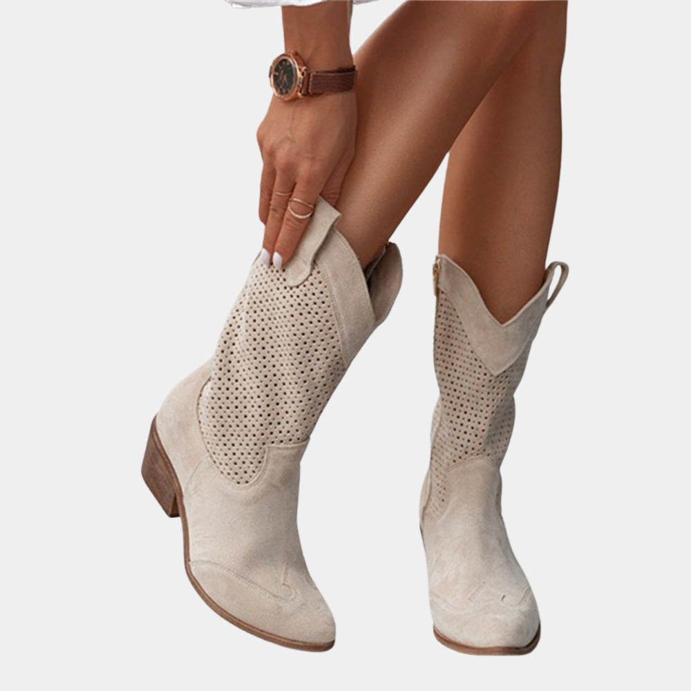 Claudia | Breathable Western Boots