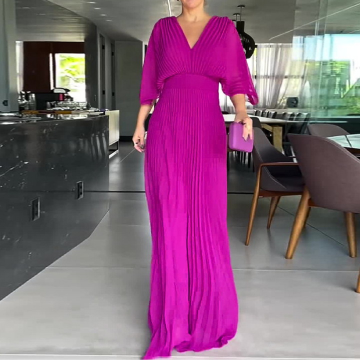 Marianne | Elegant Pleated Dress