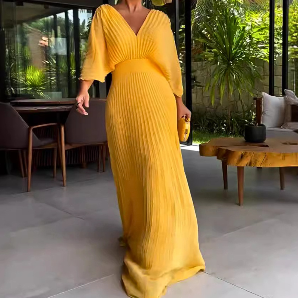 Marianne | Elegant Pleated Dress