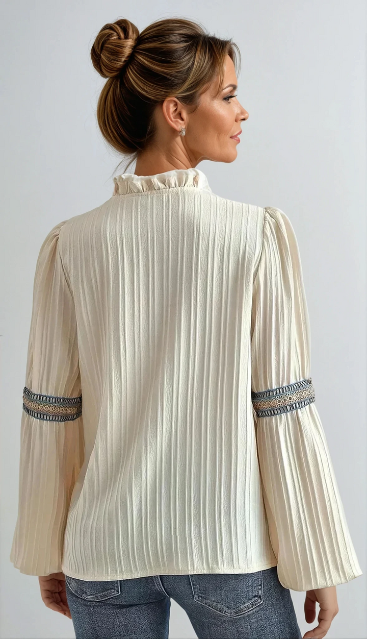 Barbie | Luxurious V-Neck Blouse