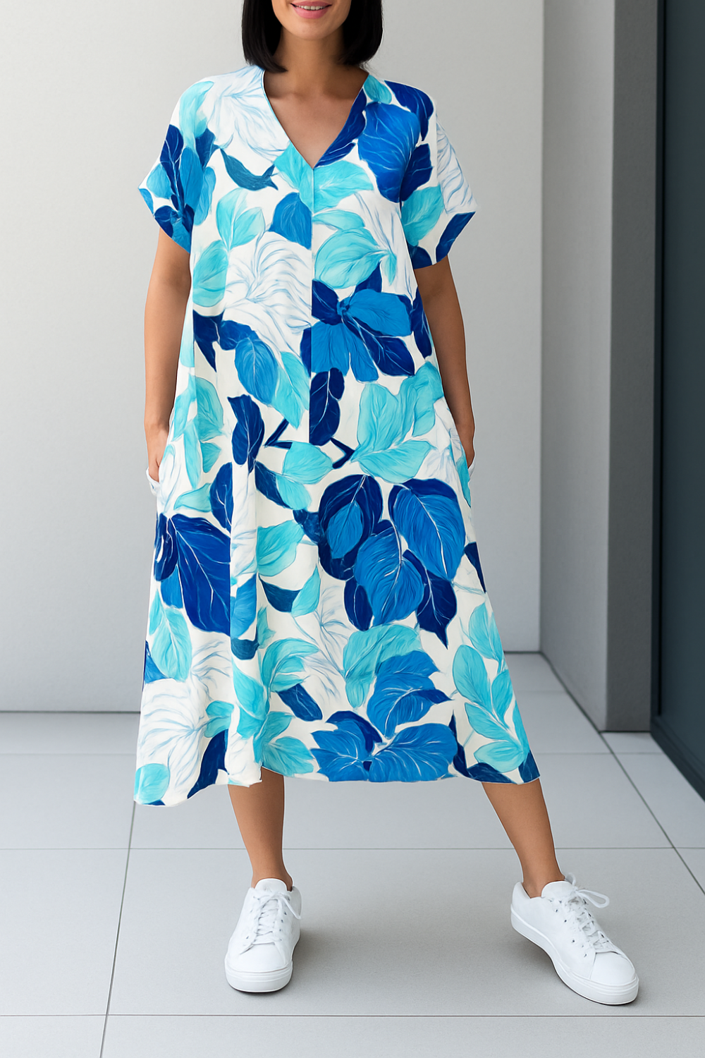 Kate | Casual V-Neck Dress