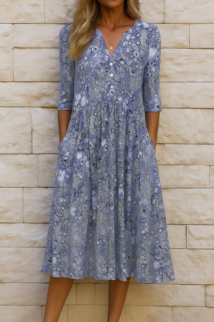 Mirana | Casual V-Neck Dress