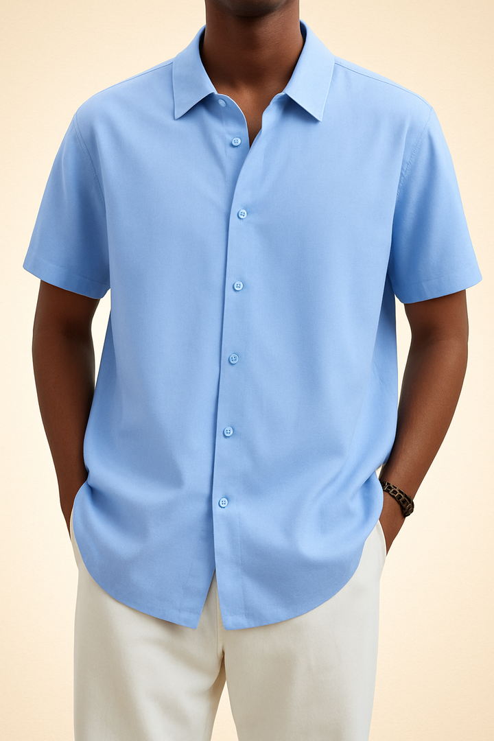 Bruce | Lightweight Buttoned Shirt