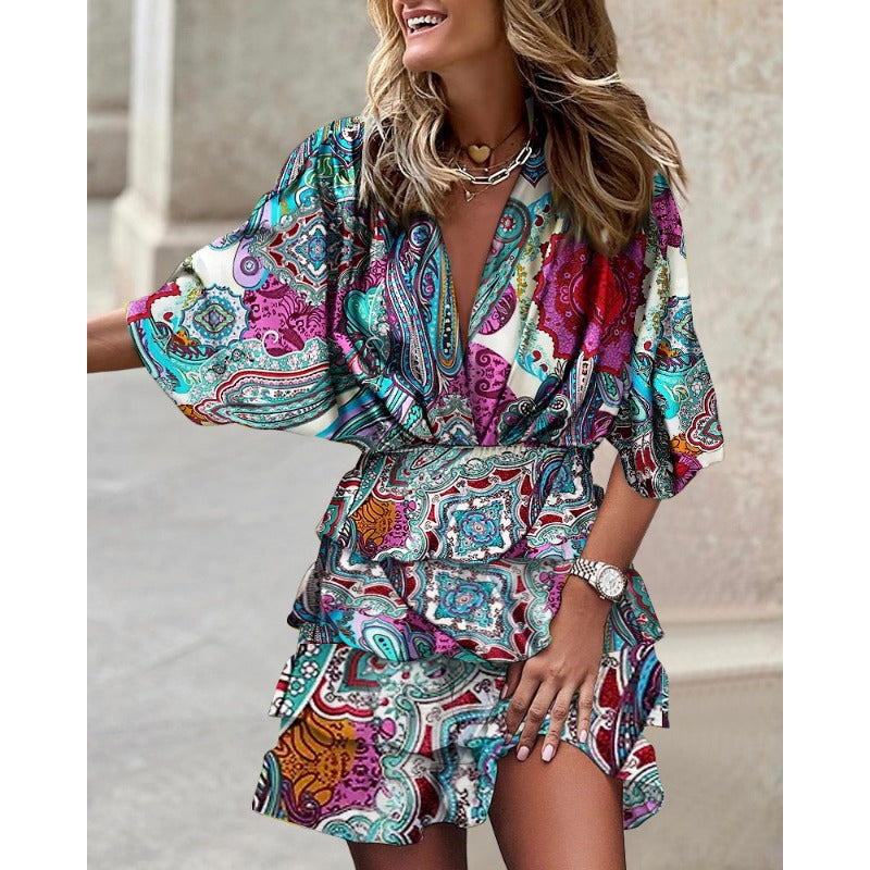 Zooey | Stylish Print Dress