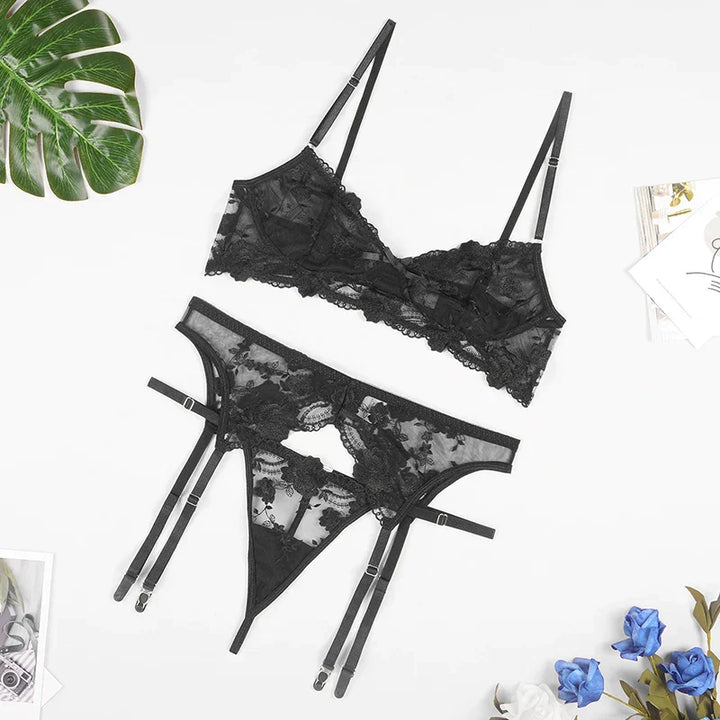 Neriah | 3 Piece Lingerie Set