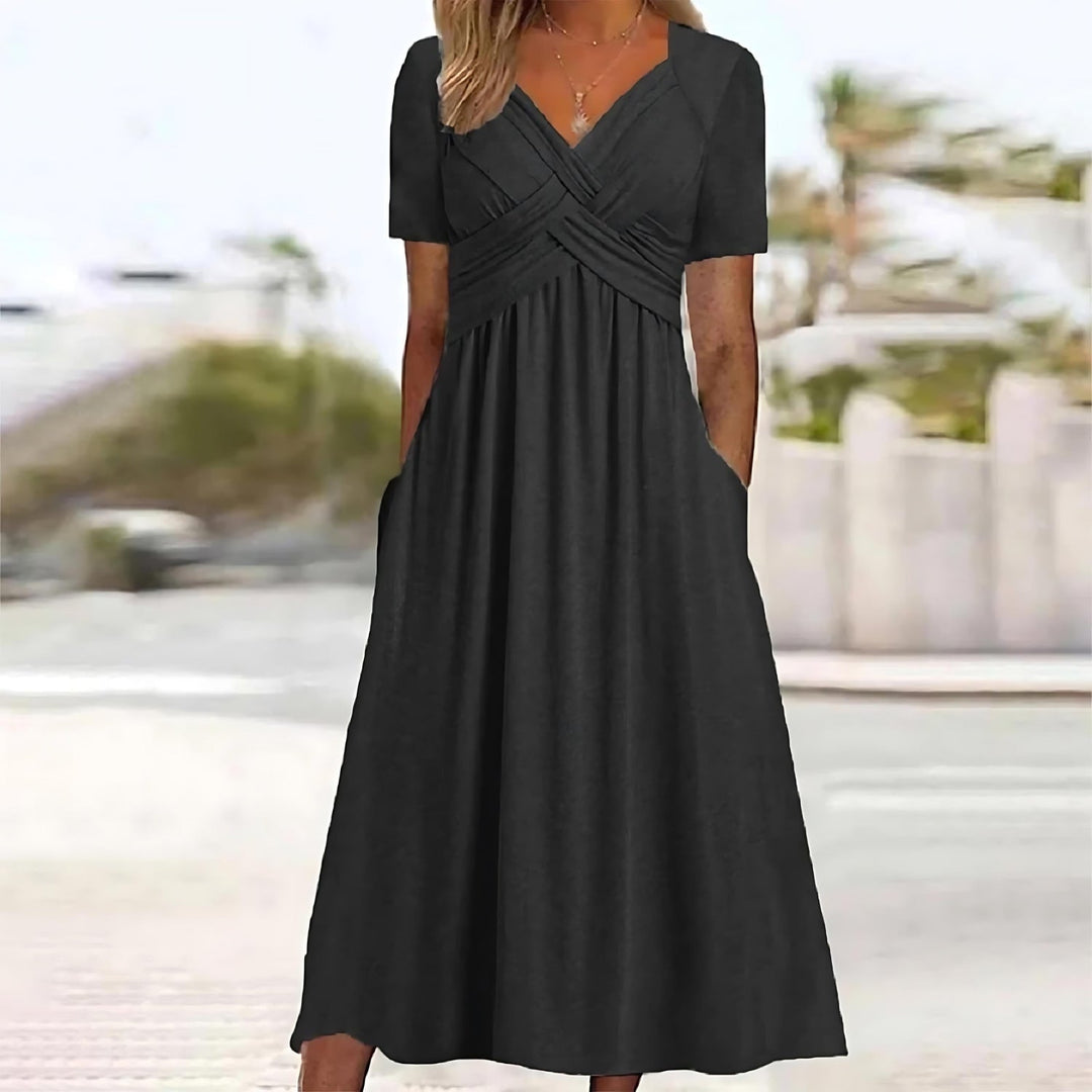 Lilah | Casual Elegance Midi Dress