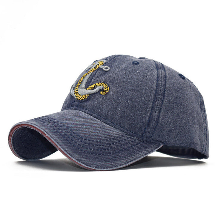 Nerem | Anchor Embroidered Cap