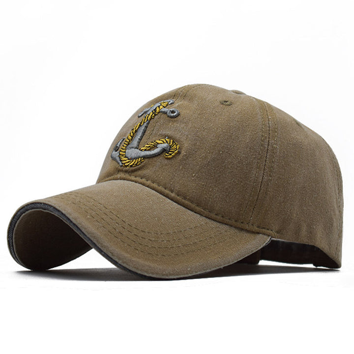 Nerem | Anchor Embroidered Cap