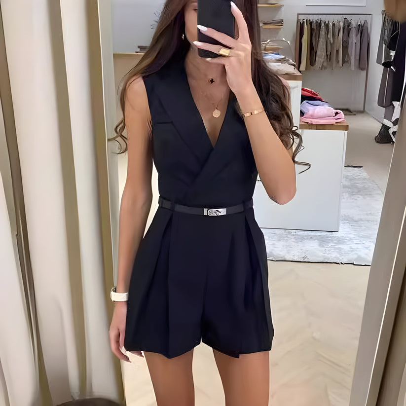 Vinda | Sleeveless Elegant Summer Jumpsuit
